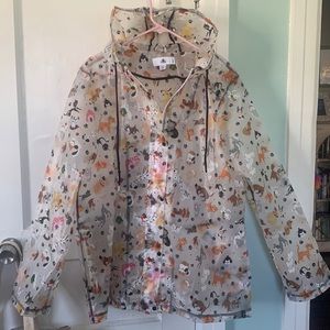 XXL Disney Parks Dogs of Disney Rainjacket